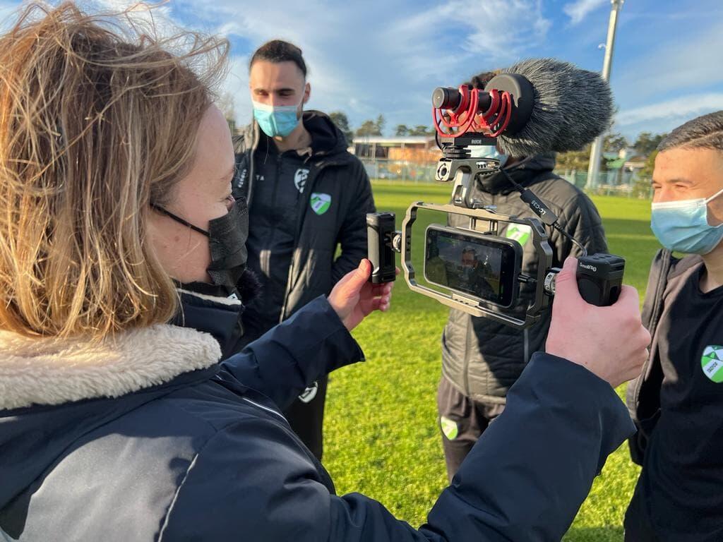 Au club de foot du Touquet